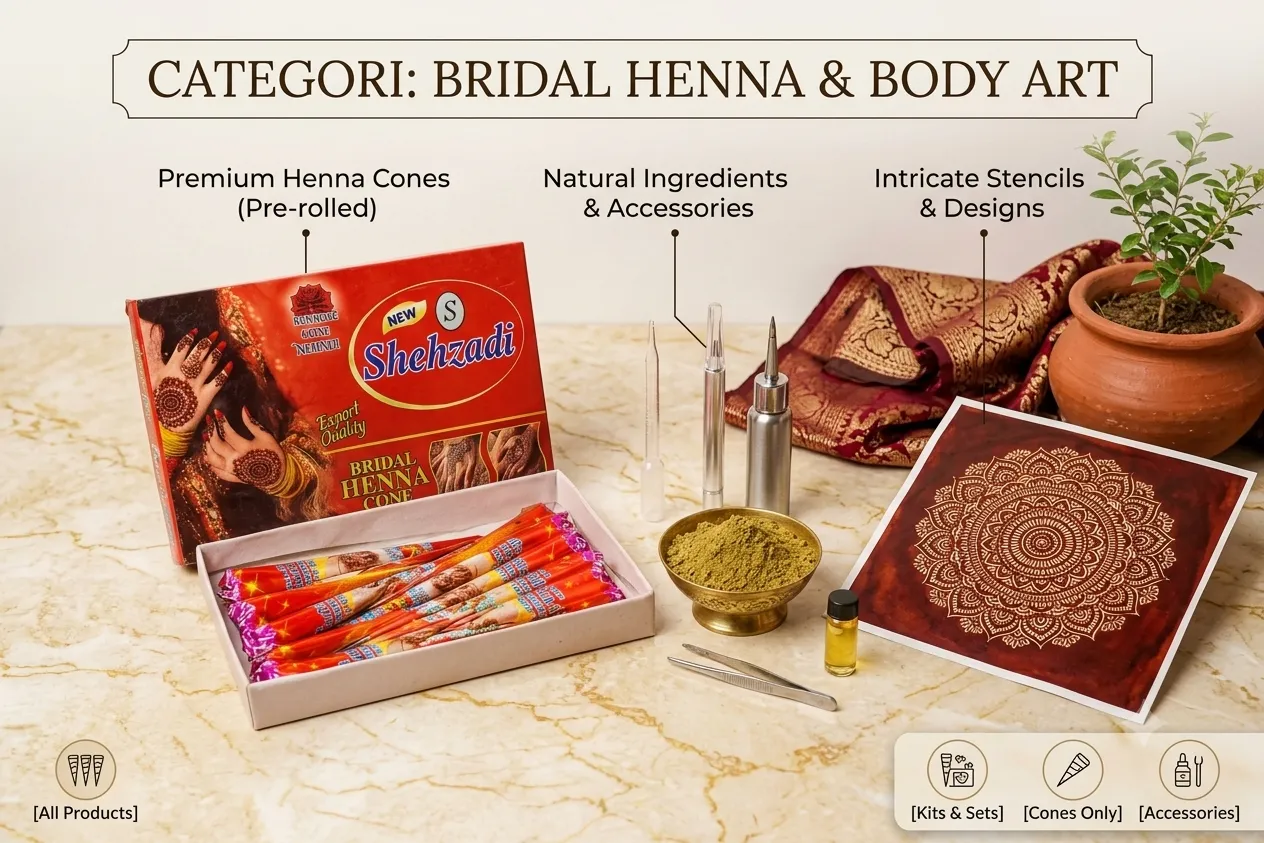 New Shahzadi Bridal Henna Cone (Export Quality)
